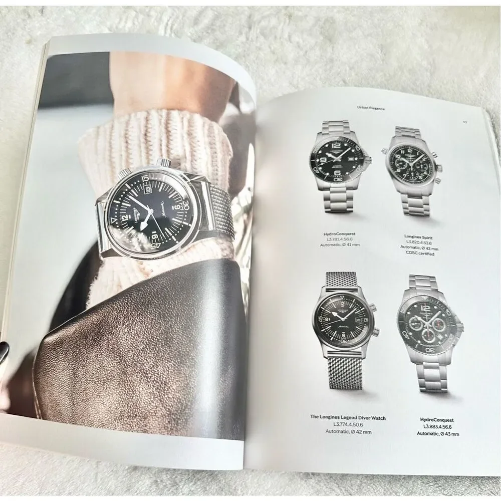 Collections 21-22 LONGINES catalogue